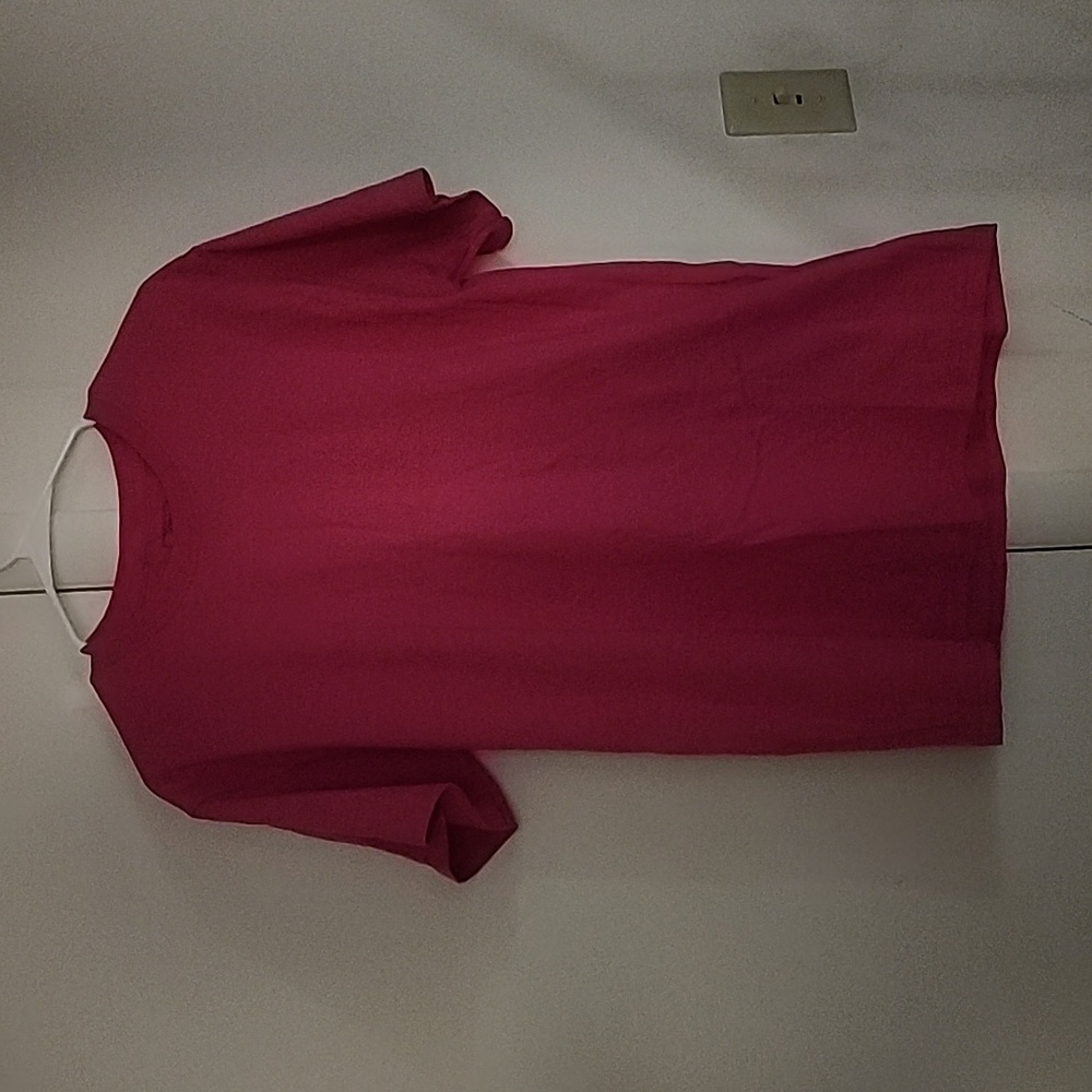 Pink Fruit Of The Loom Tee